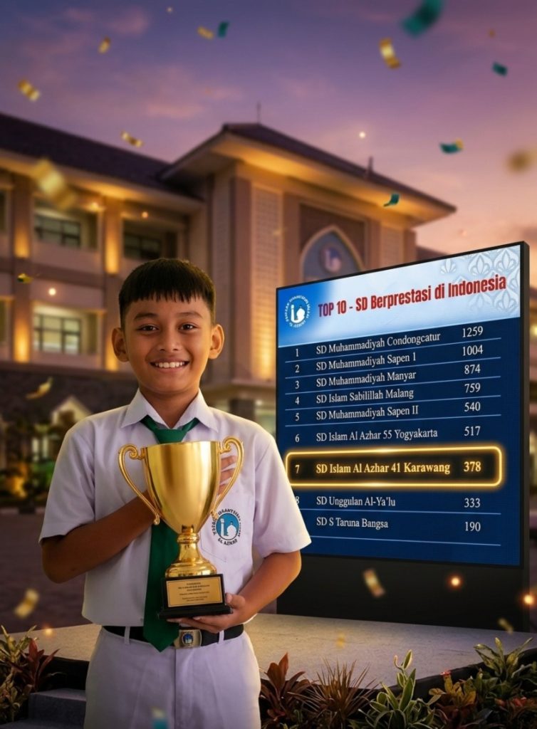 SD Islam Al Azhar 41 Karawang Top 10 Nasional Puspresnas